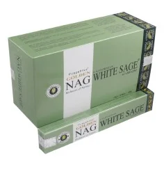 Vijayshree Incense "Golden Nag Californian White Sage" 15gr.