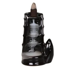 Backflow Kegel halter "geteilter Bambus", Keramik, 10,5x7cm