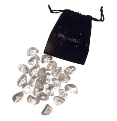 Runensteine "Bergkristall" 25 Stück