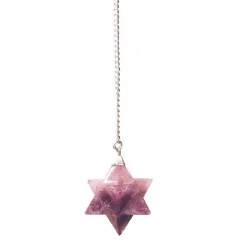 Merkabah-Pendel Amethyst ca. 2 cm