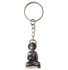 SchlüsselAnhänger - Buddha- Messing 8cm