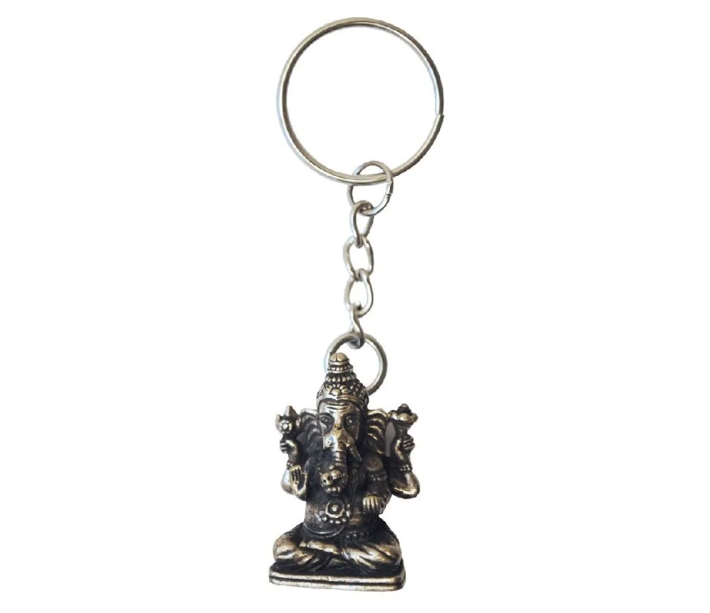 SchlüsselAnhänger - Ganesha- Messing 8cm