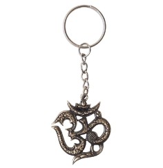 SchlüsselAnhänger -  Om- Messing 8cm