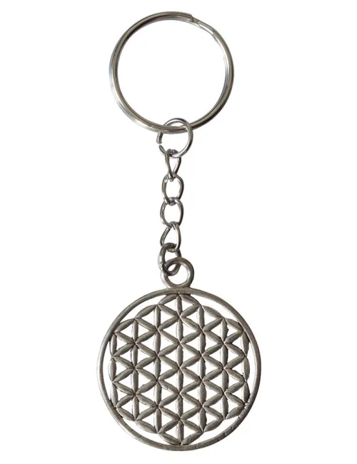 Schlüsselanhänger "Blume des Lebens" fein