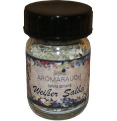 Räucherstoff Weisser Salbei 50ml Glas