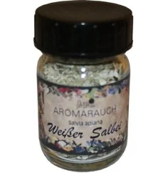 Räucherstoff Weisser Salbei 50ml Glas