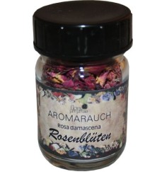 Räucherstoff Rosenblüten 50ml Glas