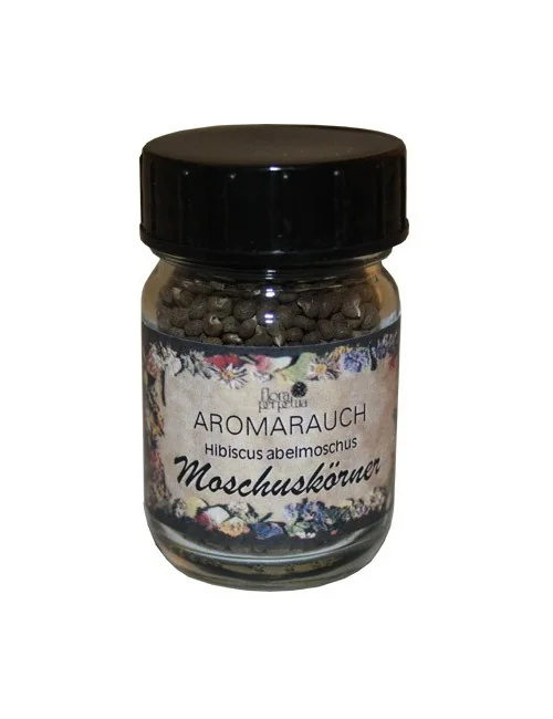 Räucherstoff Moschuskörner 50ml Glas