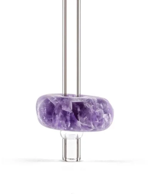 VitaJuwel - Trinkhalm Crystal Straw - Amethyst