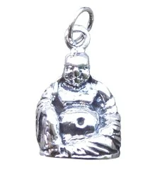 Anhänger - Buddha Maitreya- 925 Silber 8,0g