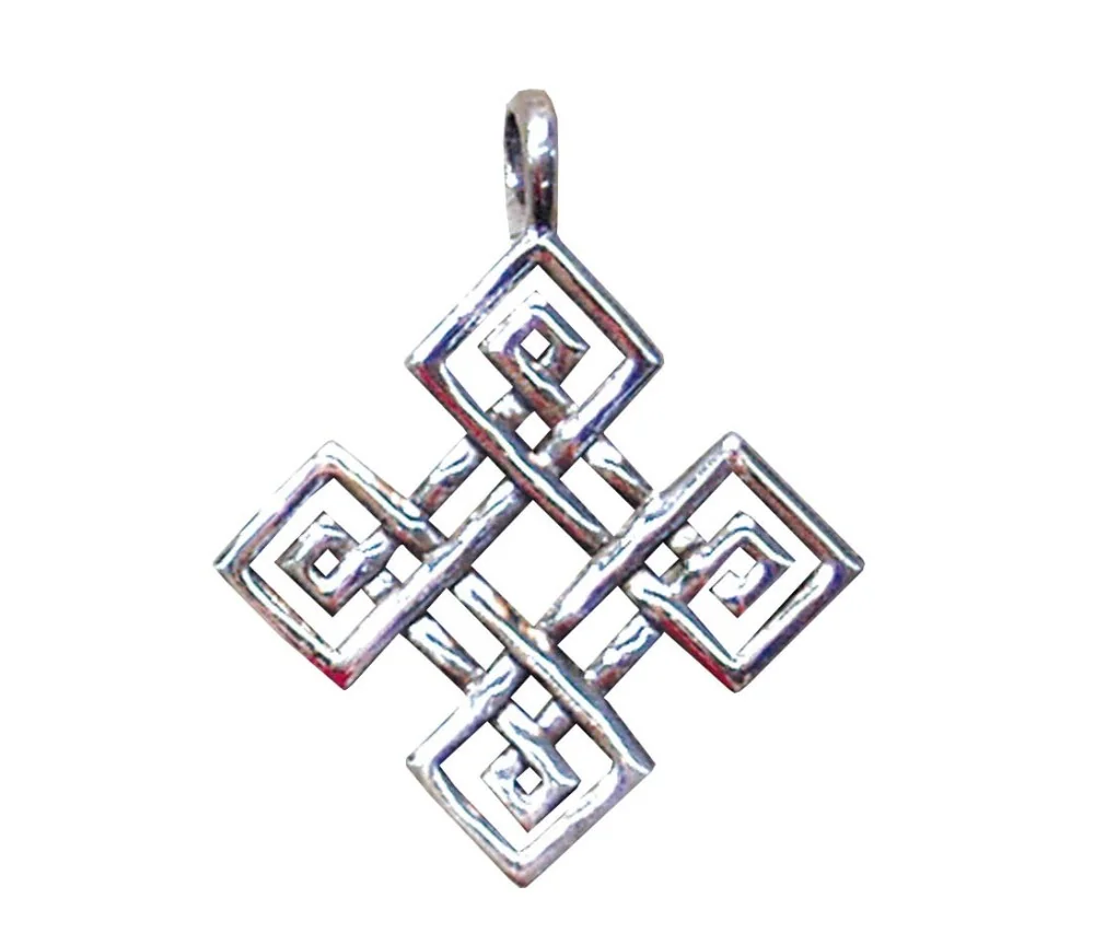 Anhänger - Keltischer Vierfachknoten- 925 Silber 3,4g