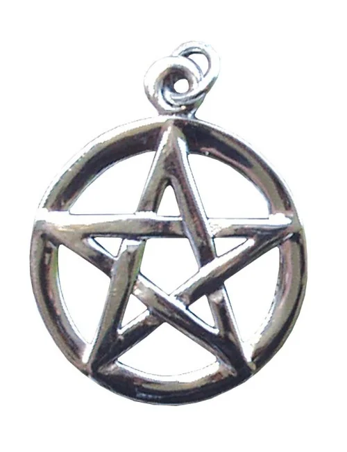 Anhänger "Pentagramm im Kreis" 2