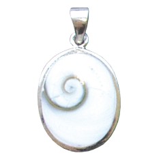 Anhänger -  Shivas Auge- oval 2,2cm