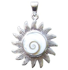 Anhänger -  Shivas Auge Sonne- 2cm