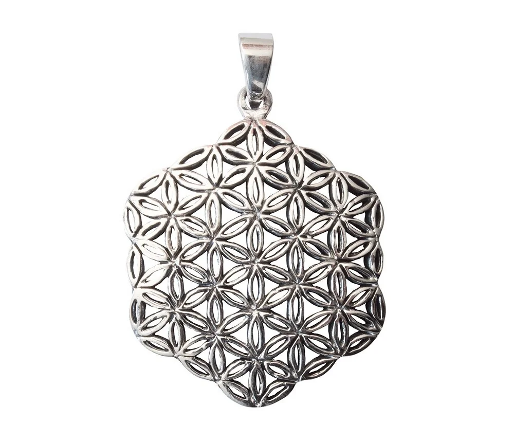 Anhänger - Blume des Lebens- 925 Silber 9,7g 3cm