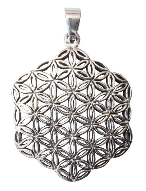 Anhänger "Blume des Lebens" Silber 925 9