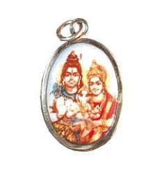 Anhänger - Spirit - Shiva, Parvati, Ganesha-