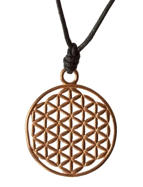 Anhänger "Blume des Lebens" Kupfer 3