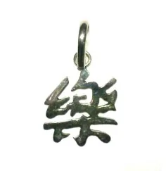 Chines. Glücksbringer "Freude" Silber 925 1,2g - Sonderpreis