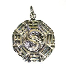 Anhänger "Pakua I-Ging" Silber 925 7,9g