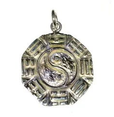 Anhänger "Pakua I-Ging" Silber 925 7,9g