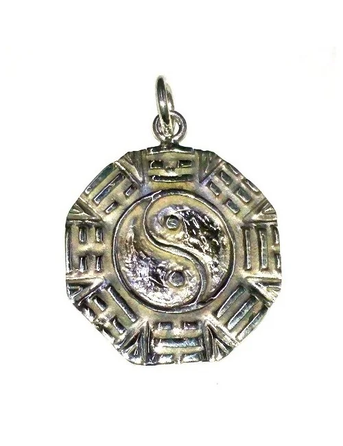 Anhänger "Pakua I-Ging" Silber 925 7