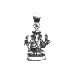 Anhänger "Ganesha" 2x2cm Silber 925 6,3g