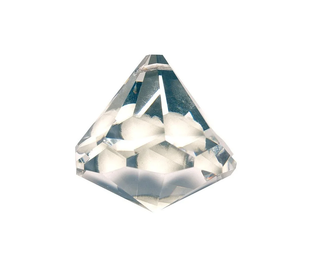 Kristall Diamantschliff 40mm, Glas "bleifrei"