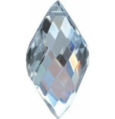 Kristall Spirale 50mm, Glas "bleifrei"