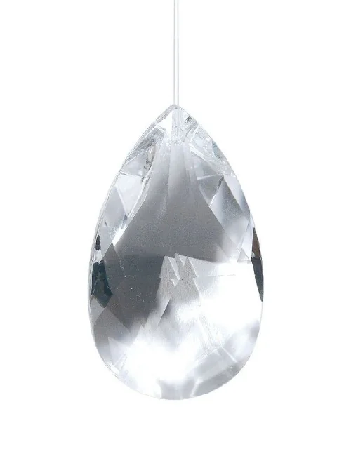 Kristall Drachenträne 63mm