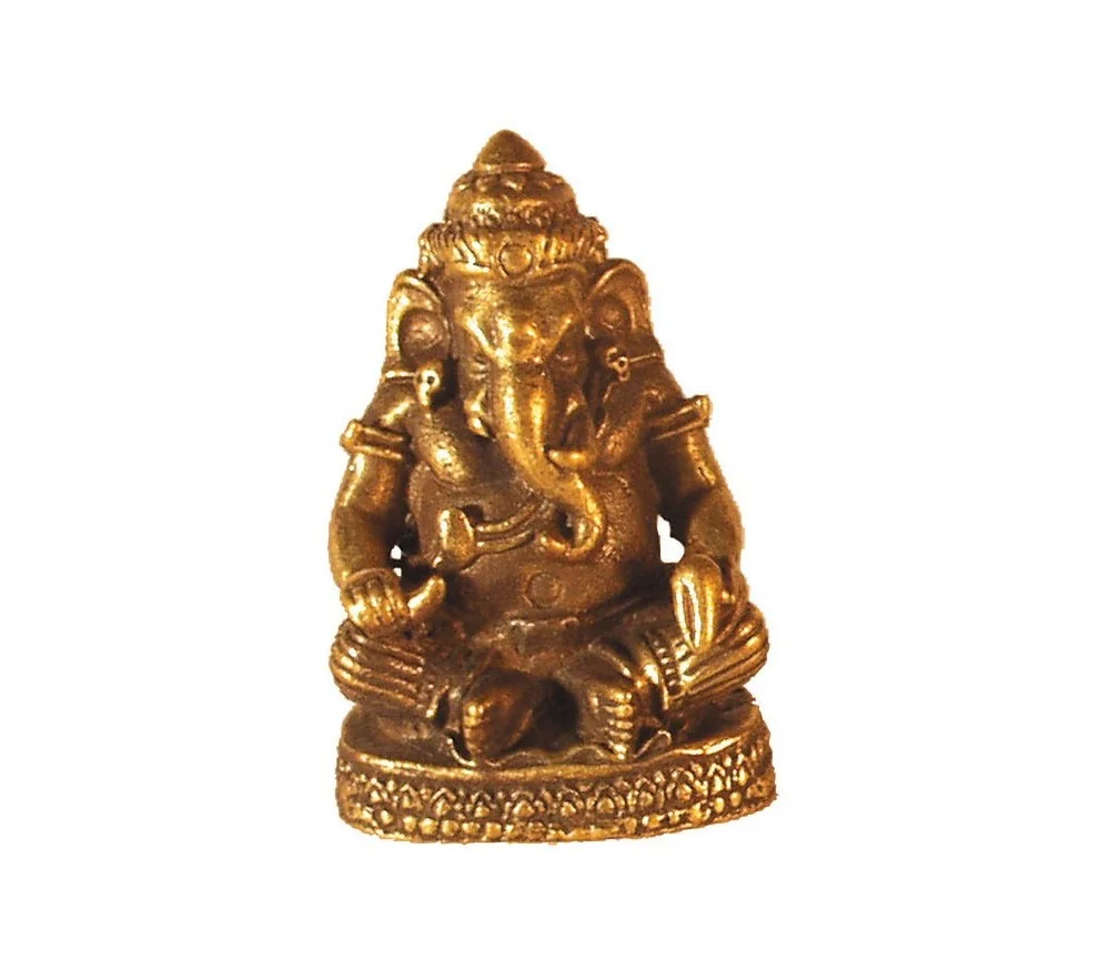 Ganesha sitzend Messing 2,5cm