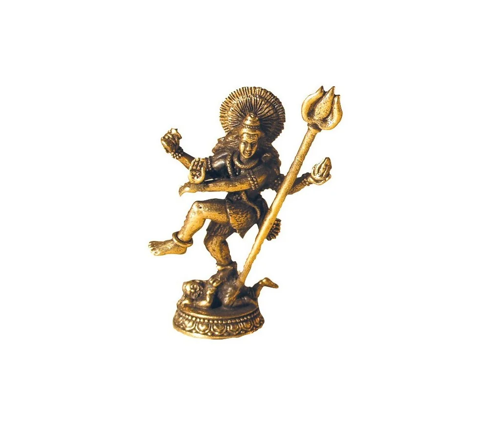 Shiva tanzend Messing 4cm