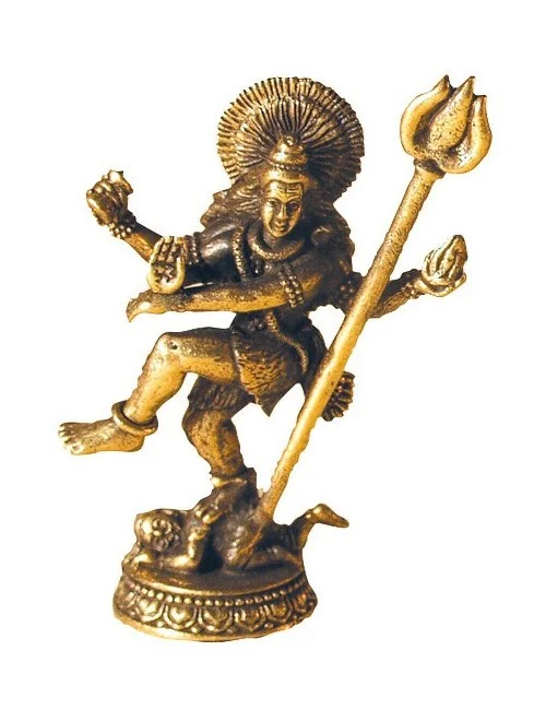 Shiva tanzend Messing 4cm