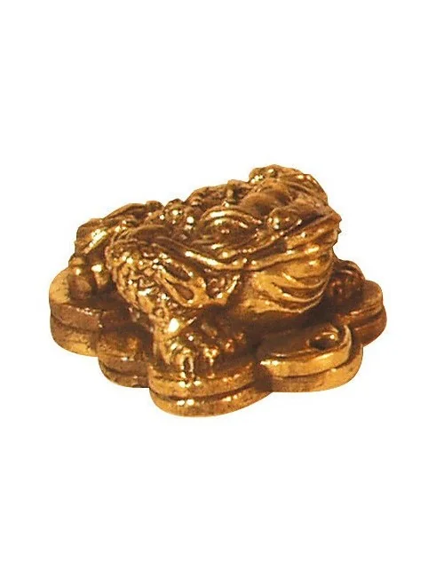 "Money Frog" Messing 3cm