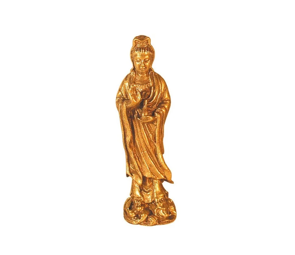 "Kuan Yin" Messing 5cm