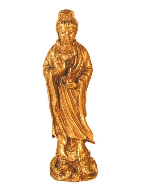 "Kuan Yin" Messing 5cm