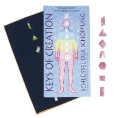 Kristallkörper "Keys of Creation" 7er Set Amethyst