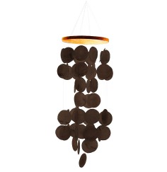 Muschelmobile "braun" 15x60cm