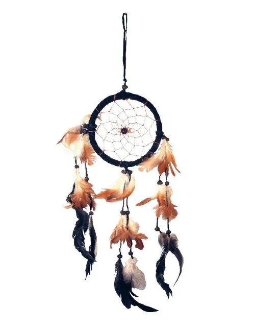 Traumfänger Leder 15cm