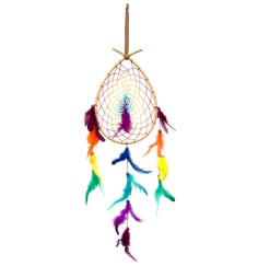 Traumfänger "Rainbow Drop" Rattan (20x30)x70cm