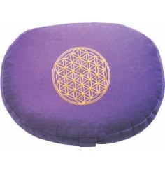 Meditationskissen mit Inlet "BDL" Baumwolle(80%), Polyester(20%) lila