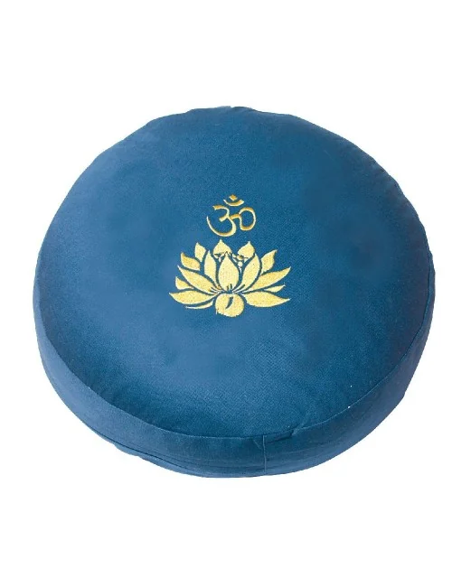 Meditationskissen mit Inlet "Lotus Om" Baumwolle(80%)