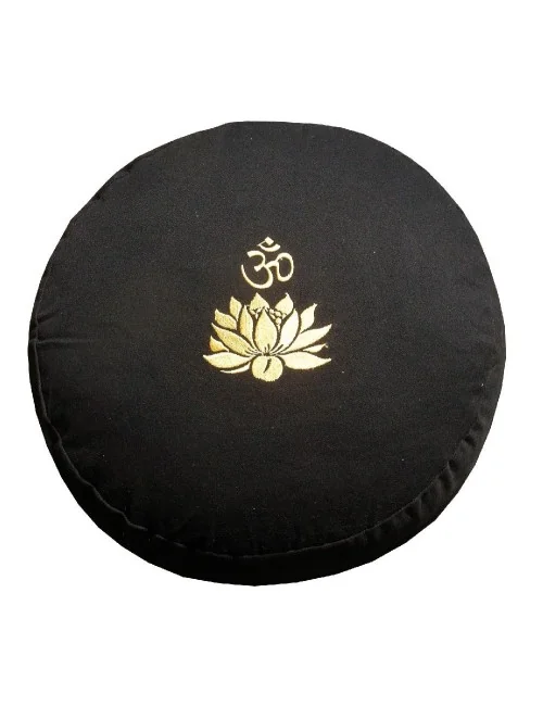 Meditationskissen mit Inlet "Lotus Om" Baumwolle(80%)