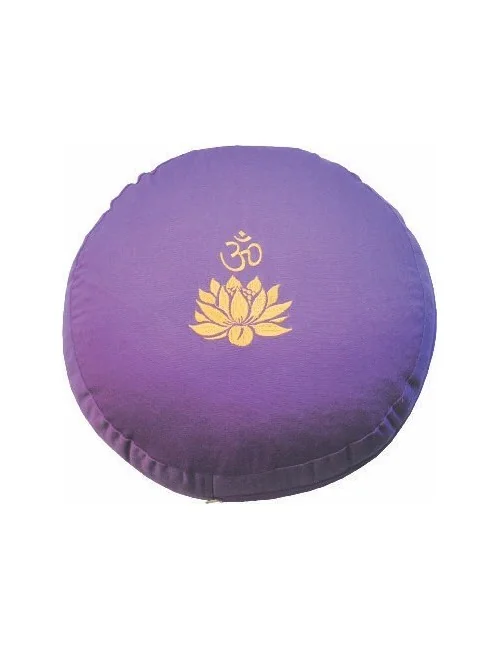 Meditationskissen mit Inlet "Lotus Om" Baumwolle(80%)