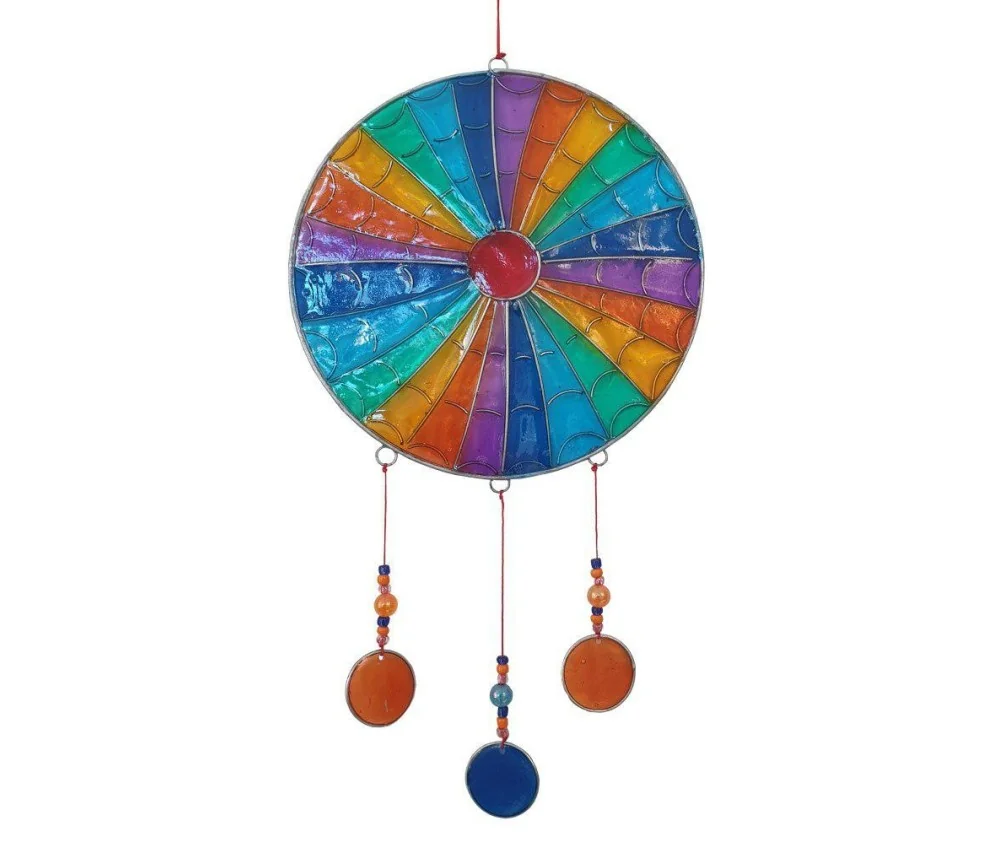 Suncatcher "Sun Rays" Resin multicolour 15x35cm