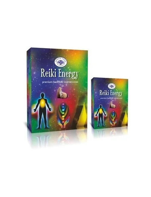 Green Tree backflow Cones "Reiki Energy" 12 Stk (Rückfluss Kegel)