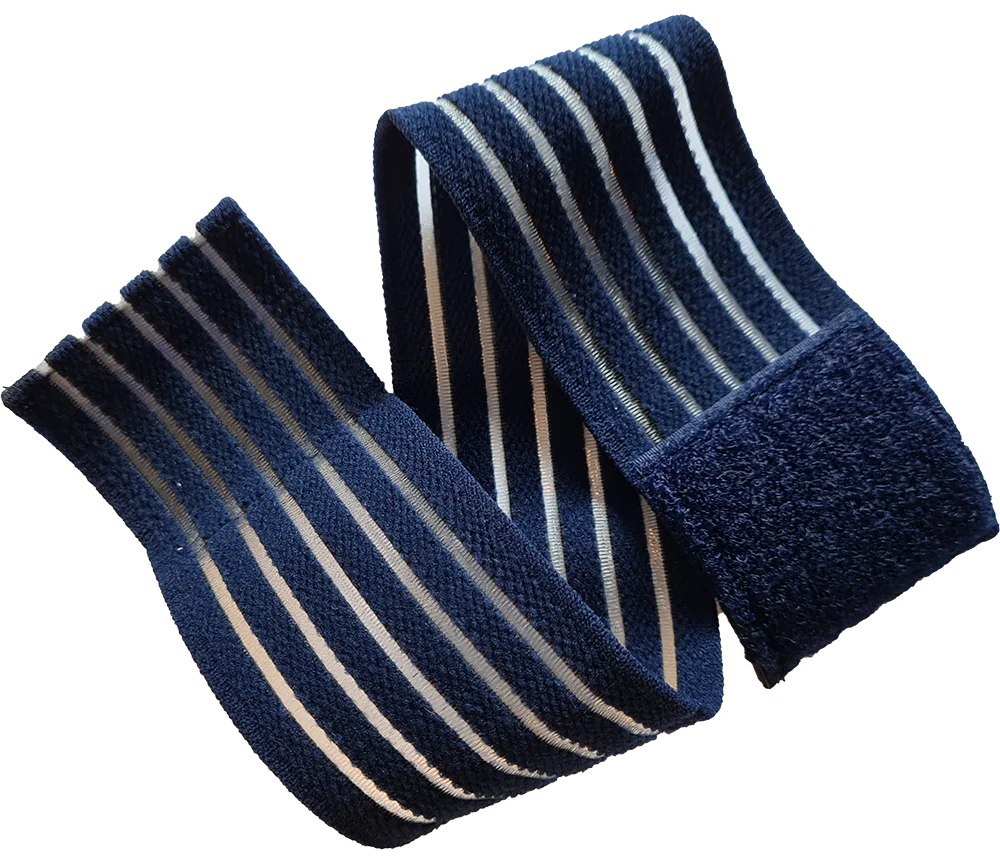 Fixier-, Klett-, & Befestigungsband elastisch - 40 x 5 cm - für Healy, TimeWaver, Elektro- & Tens- Stimulationsgeräte