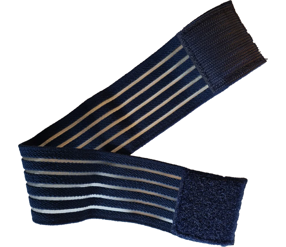 Fixier-, Klett-, & Befestigungsband elastisch - 40 x 5 cm - für Healy, TimeWaver, Elektro- & Tens- Stimulationsgeräte