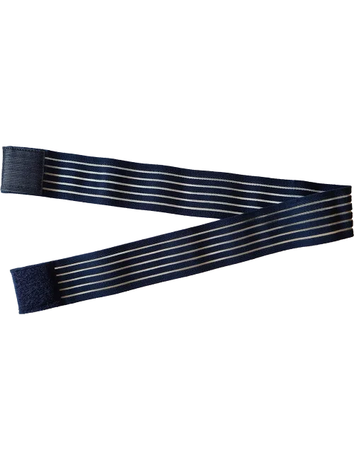 Fixier-, Klett-, & Befestigungsband elastisch - 80 x 5 cm - für Healy Gerät, MagHealy, Elektro- & Tens- Stimulationsgeräte