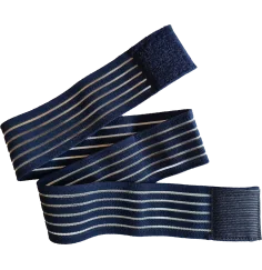 Fixier-, Klett-, & Befestigungsband elastisch - 80 x 5 cm - für Healy Gerät, MagHealy, Elektro- & Tens- Stimulationsgeräte